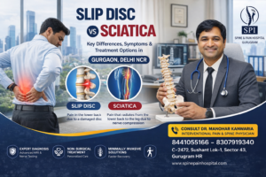 Slip Disc vs Sciatica in Gurgaon Delhi NCR