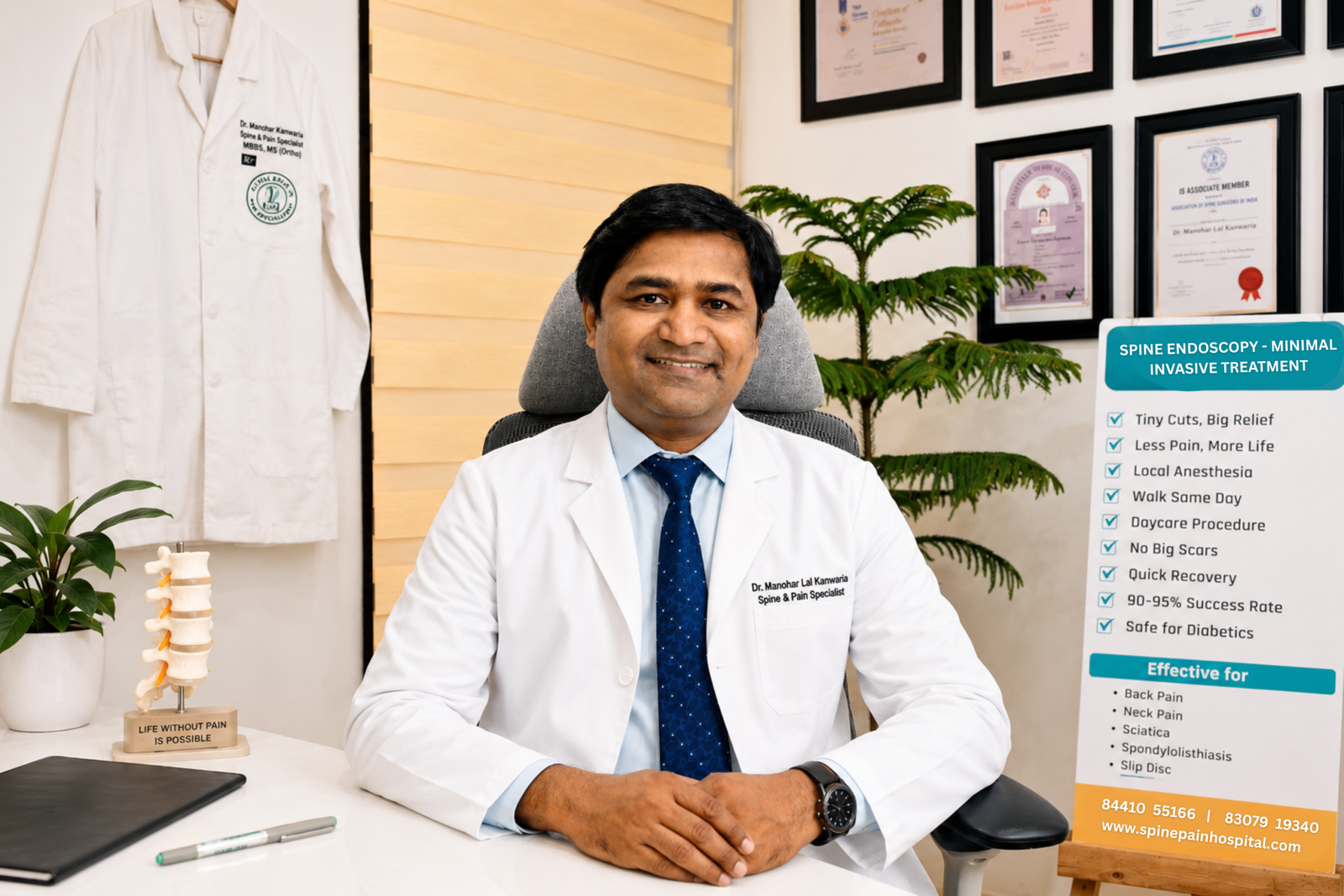 Book Your Spine Specialist Appointment in Gurgaon​