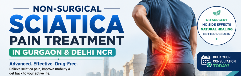 Non-Surgical Sciatica Pain Treatment in Gurgaon
